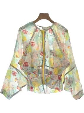 Stella McCarthy x Adidas light weight floral windbreaker - large